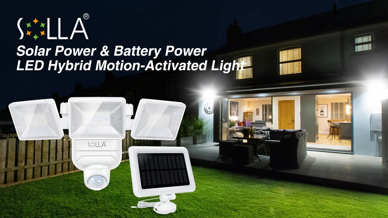 Solla Outdoor-Licht mit Bewegungssensor